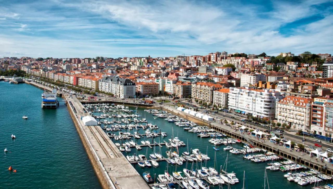 Bajo Con Terraza A 5 Min De La Playa Villa Santander Eksteriør bilde